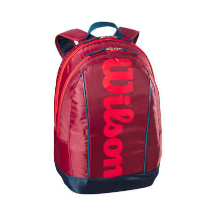 Dětský tenisový batoh Wilson Junior Backpack 2025, red/infrared