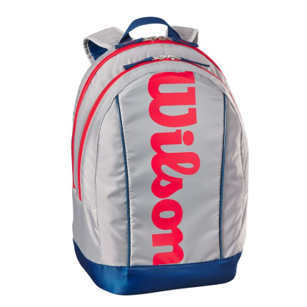 Dětský tenisový batoh Wilson Junior Backpack 2023, light grey