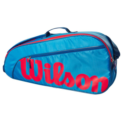 Tenisová taška Wilson Junior Racketbag, blue/orange