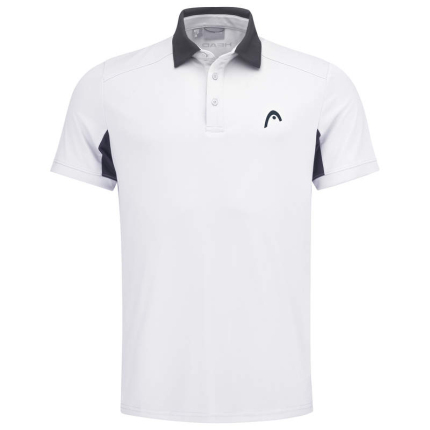 Tenis - Pánské tenisové tričko Head Slice Polo Shirt, white