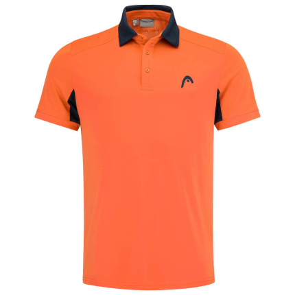 Tenis - Pánské tenisové tričko Head Slice Polo Shirt, flamingo