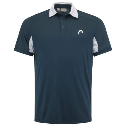 Tenis - Pánské tenisové tričko Head Slice Polo Shirt, navy