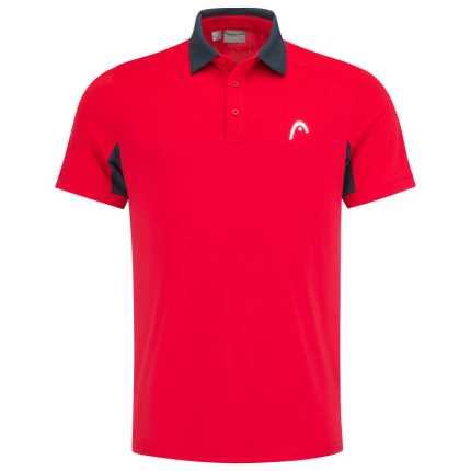 Tenis - Pánské tenisové tričko Head Slice Polo Shirt, red