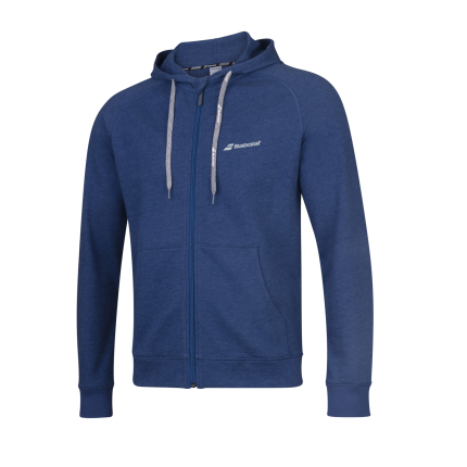 Pánská tenisová mikina Babolat Exercise Hood Jacket Men, estate blue