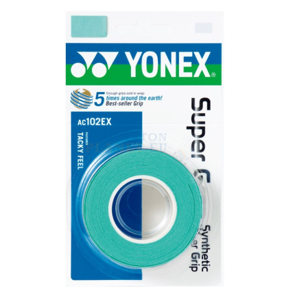 Tenis - Omotávky Yonex Super Grap 3 ks, green