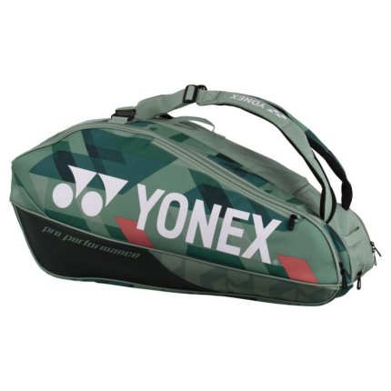 Tenis - Taška na rakety Yonex 92429, olive green