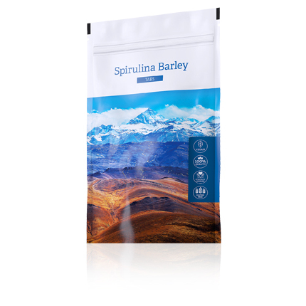Doplňky stravy - Spirulina Barley tabs 200 ks