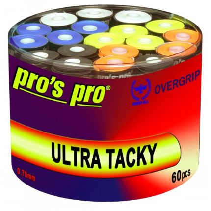 Tenis - Omotávky Pros Pro Ultra Tacky 60 ks, mix