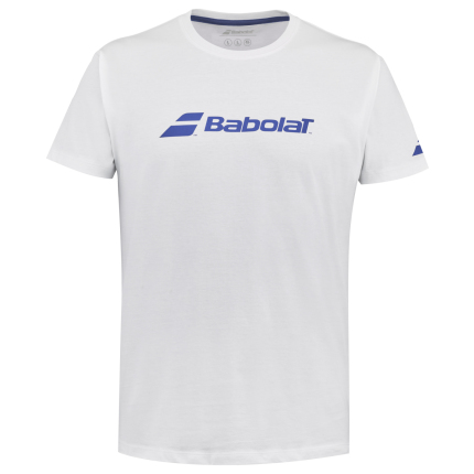 Tenis - Pánské tenisové tričko Babolat Exercise Tee 2024, white