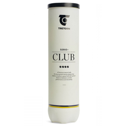 Tenisové míče Tretorn Serie+ Club, 4 ks