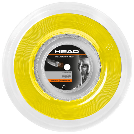 Tenisový výplet Head Velocity MLT 200m, yellow