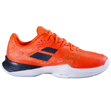 Pánská tenisová obuv Babolat Jet Mach 3 Clay Men, strike red/white