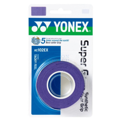 Omotávky Yonex Super Grap 3 ks, purple