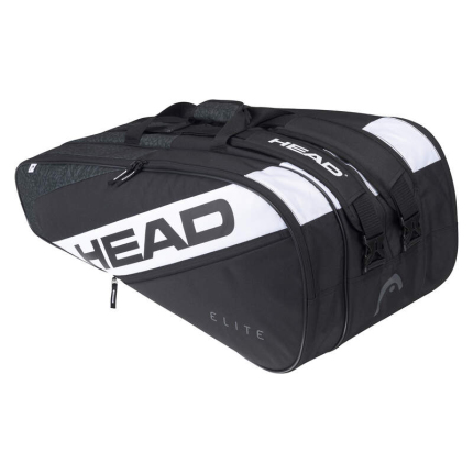 Tenisová taška Head Elite 12R 2022, black/white