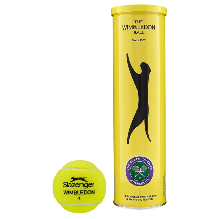 Tenisové míče Slazenger Wimbledon, 4 ks