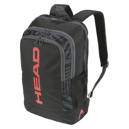 Tenisový batoh Head Base Backpack 17L 2024, black/orange