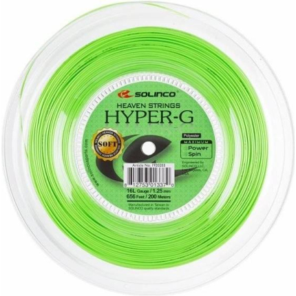 Tenisový výplet Solinco Hyper G Soft 200m