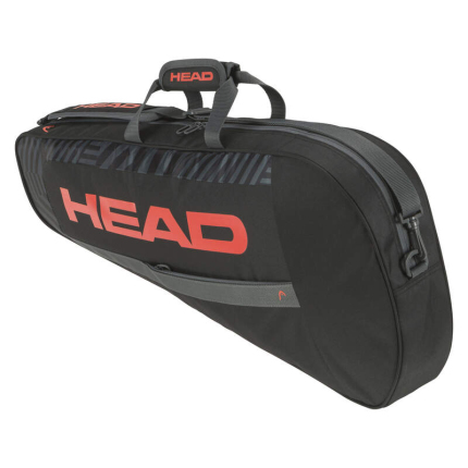 Tenisová taška Head Base Racquet Bag S, black/orange