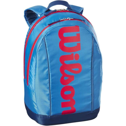 Dětský tenisový batoh Wilson Junior Backpack 2025, blue/orange