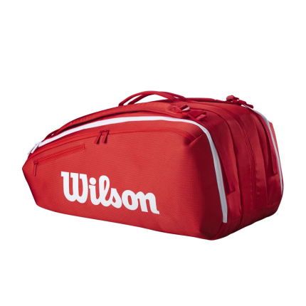Tenisová taška Wilson Super Tour 15 Red 2025