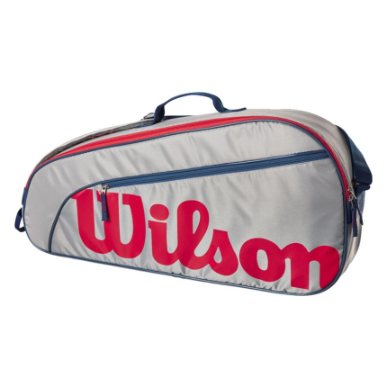 Tenisová taška Wilson Junior 3 Pack, grey