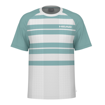 Pánské tenisové tričko Head Performance T-Shirt, print perf/aqua
