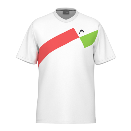 Pánské tenisové tričko Head Topspin T-Shirt, grapefruit/print perf