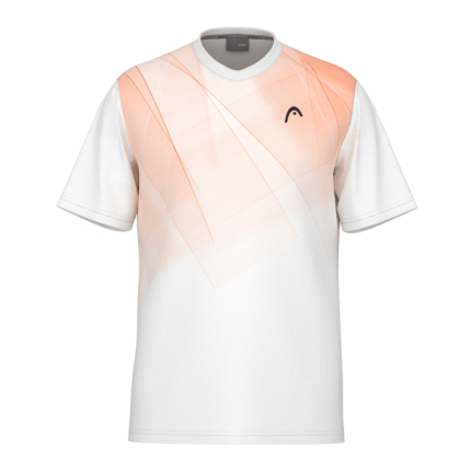 Pánské tenisové tričko Head Topspin T-Shirt, print vision/campfire orange