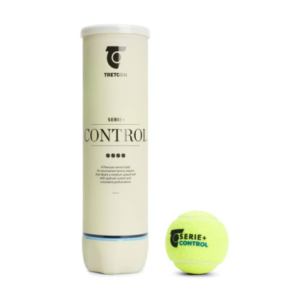 Tenis - Tenisové míče Tretorn Serie+ Control, 4 ks