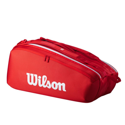 Tenisová taška Wilson Super Tour 9 Red 2025