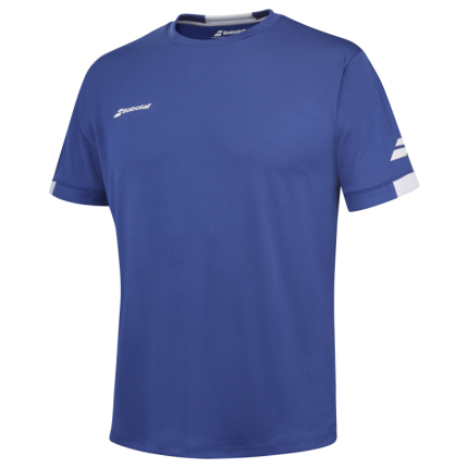 Pánské tenisové tričko Babolat Play Crew Neck Tee, solidate blue