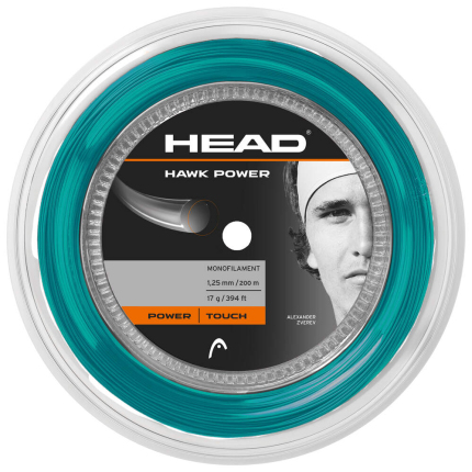 Tenisový výplet Head Hawk Power 200m