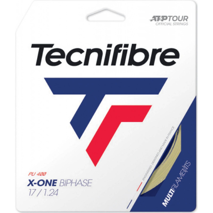 Tenisový výplet Tecnifibre X-One Biphase 12m, natural