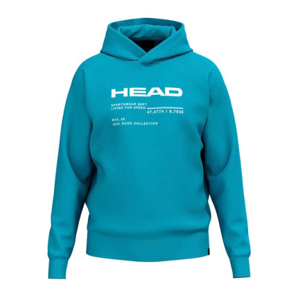 Dětská mikina Head Race Hoodie Junior, blue