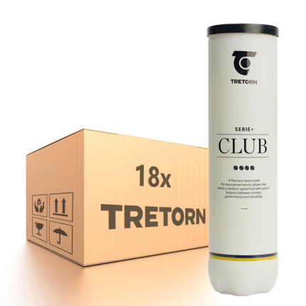 Tenisové míče Tretorn Serie+ Club, 72 ks