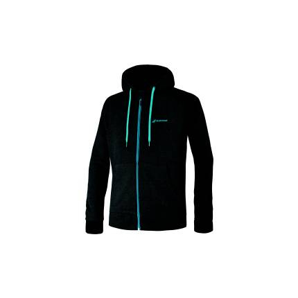 Dětská tenisová mikina Babolat Exercise Hood Jacket Boy, black
