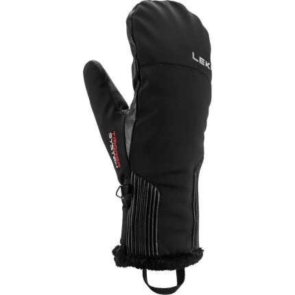 Lyžařské rukavice Leki Vallarta 3D Women Mitt, black