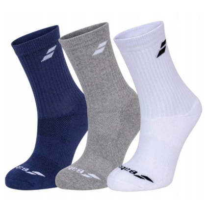 Tenisové ponožky Babolat 3 Pairs Pack, mix