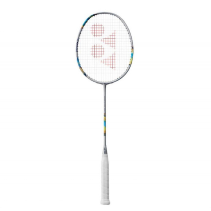 Badmintonová raketa Yonex Nanoflare 700 Tour, silver/sky blue