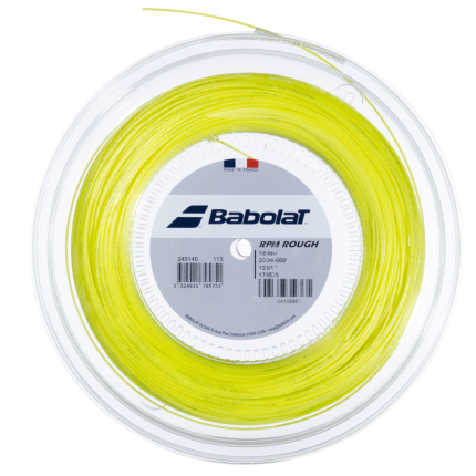 Tenisový výplet Babolat RPM Rough 200m, yellow