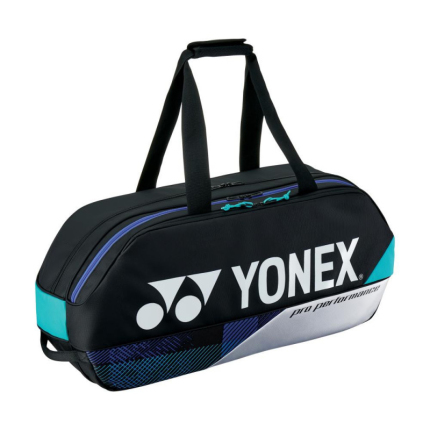 Taška Yonex 92431 W Pro Tournament Bag, black/silver