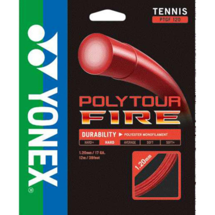 Tenis - Tenisový výplet Yonex Poly Tour Fire 12m, 1.20