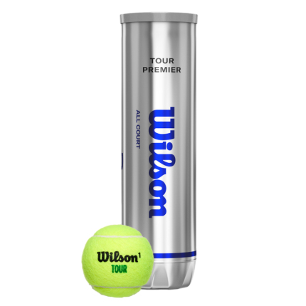 Tenisové míče Wilson Tour Premier All Court, 4 ks