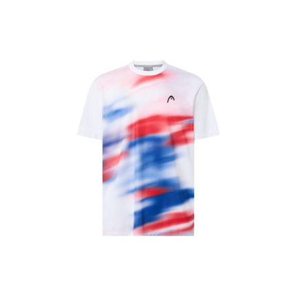 Pánské tenisové tričko Head Blur T-Shirt, royal/print vision