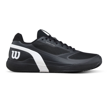 Pánská tenisová obuv Wilson Rush Pro 5 Clay, black/white