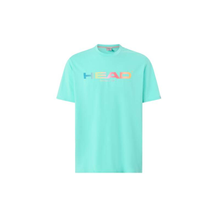 Pánské tričko Head Rainbow T-Shirt, turquoise