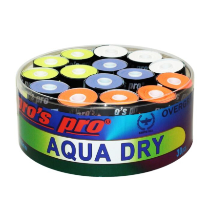 Tenis - Omotávky Pros Pro Aqua Dry 30 ks, mix