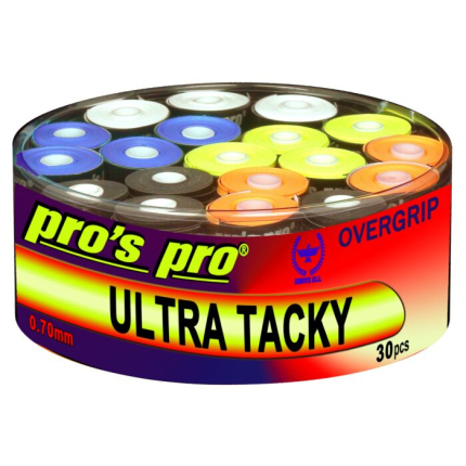 Tenis - Omotávky Pros Pro Ultra Tacky 30 ks, mix