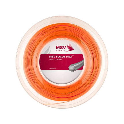 Tenisový výplet MSV Focus Hex 200m, orange