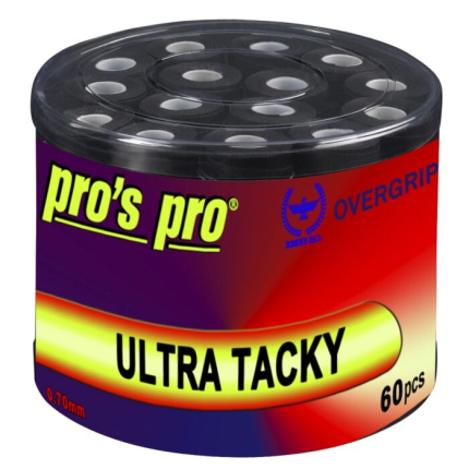 Omotávky Pros Pro Ultra Tacky 60 ks, black
